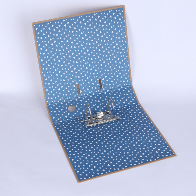 Custom classic Kraft Paper File Folder 2 color printing Paper Sleeves Document Organizer Binder Folder