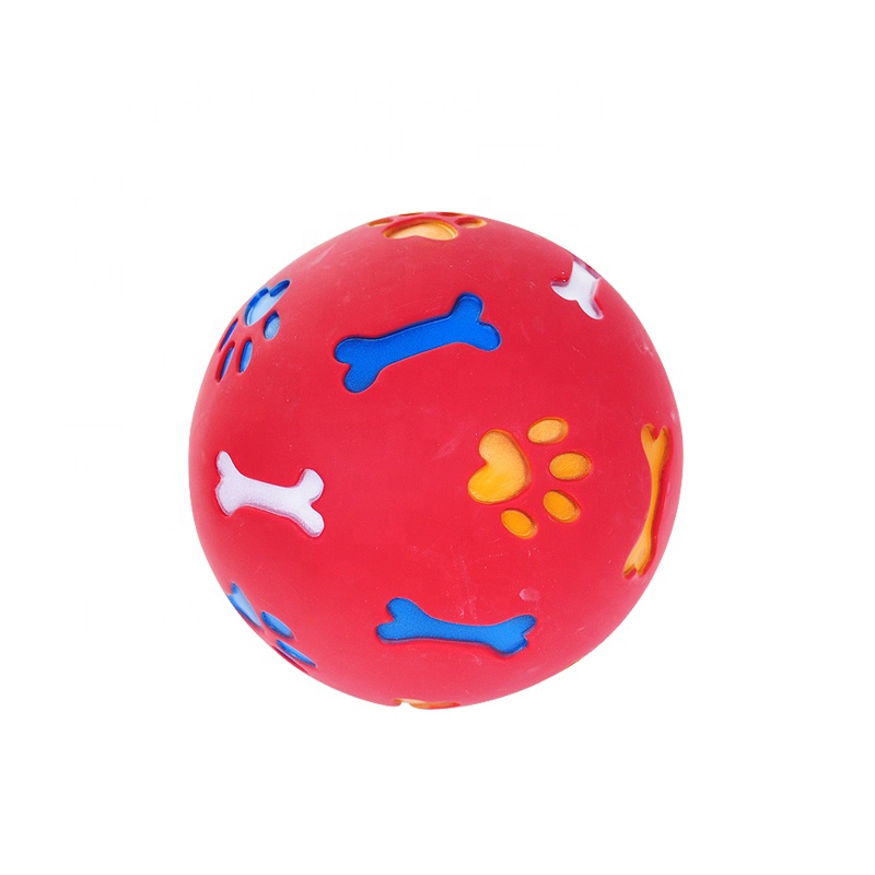 Kimpets Hot Sell Interactive Food Leaking Pet Toy Ball Safety Vinyl Adjustable Durable Dog Toy Ball