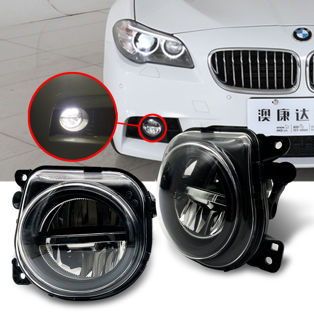 Для BMW 5 серии F07 F10 F11 LCI 528i 535i 550i 2013-2015 светодиодные противотуманные фары светодиодные фары Автомобильный Стайлинг передние противотуманные фары