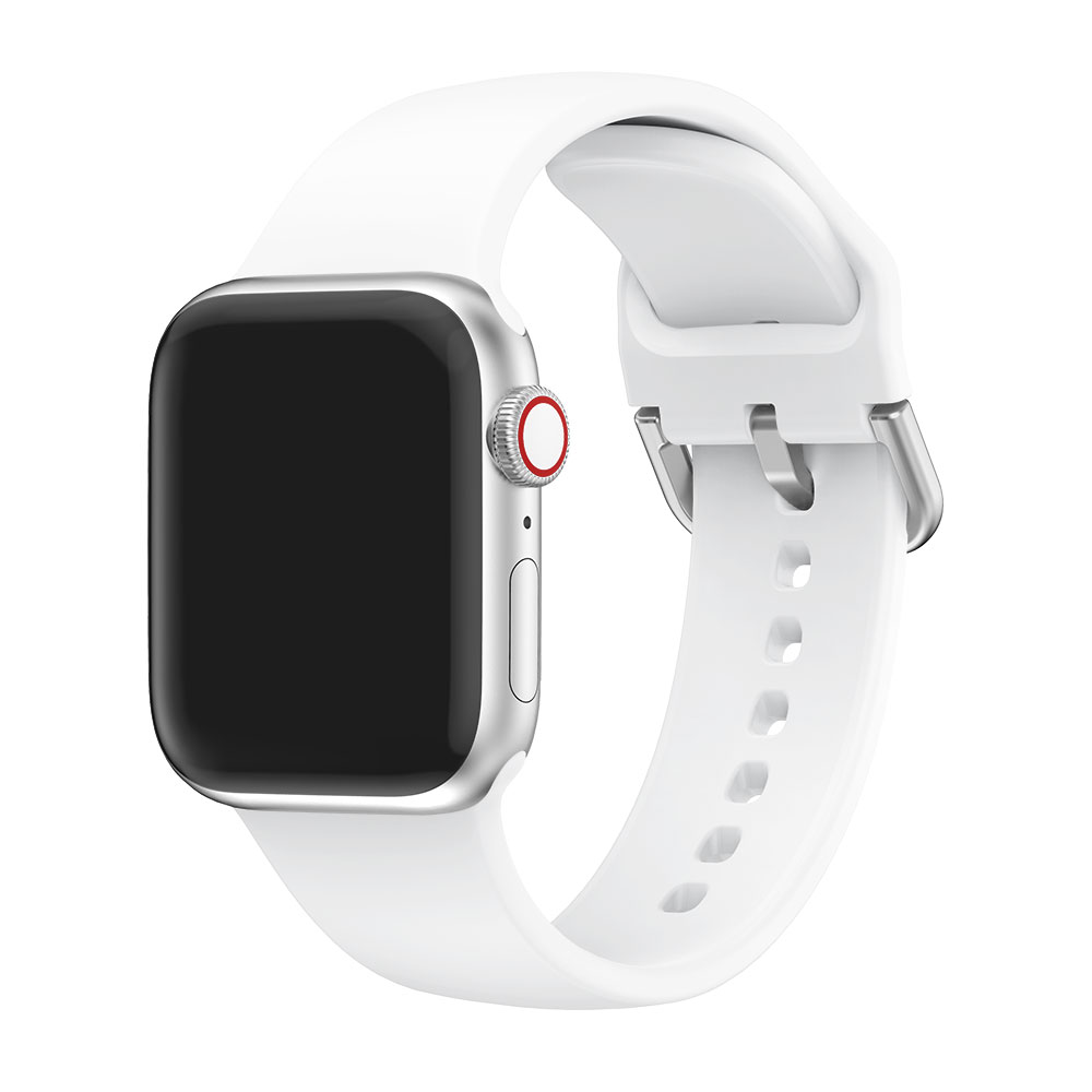 Ремешок силиконовый для Apple Watch band series 7 6 5 4 3 2 1, браслет для iwatch band 38 мм 40 мм 41 мм 42 мм 44 мм 45 мм