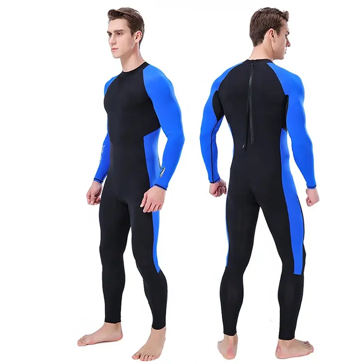 2021 latest arrival quick-drying waterproof back zipper long sleeve neoprene diving suit for men women