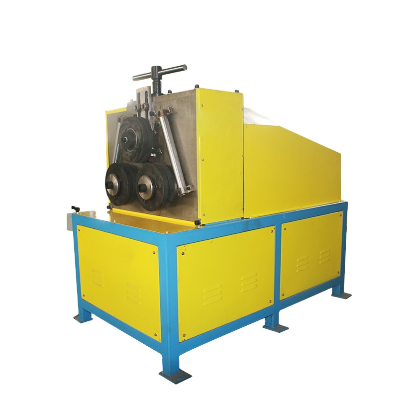 Electric Round Tube Steel Flange Forming Bending Machine air duct machine
