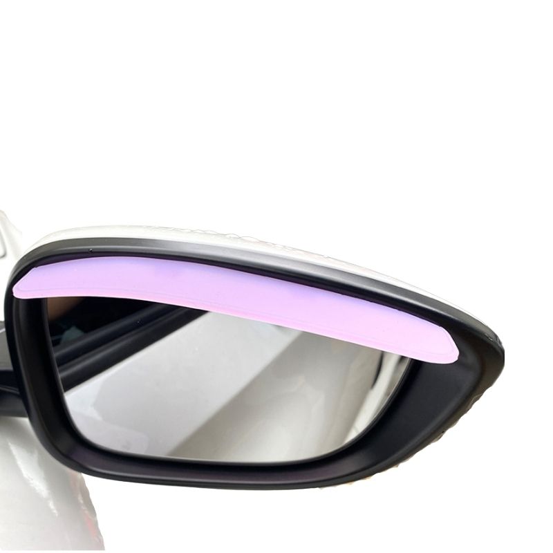 New design hot seller silicone shield cover for car rear view mirror protective on rainy day washable bendy easy to install