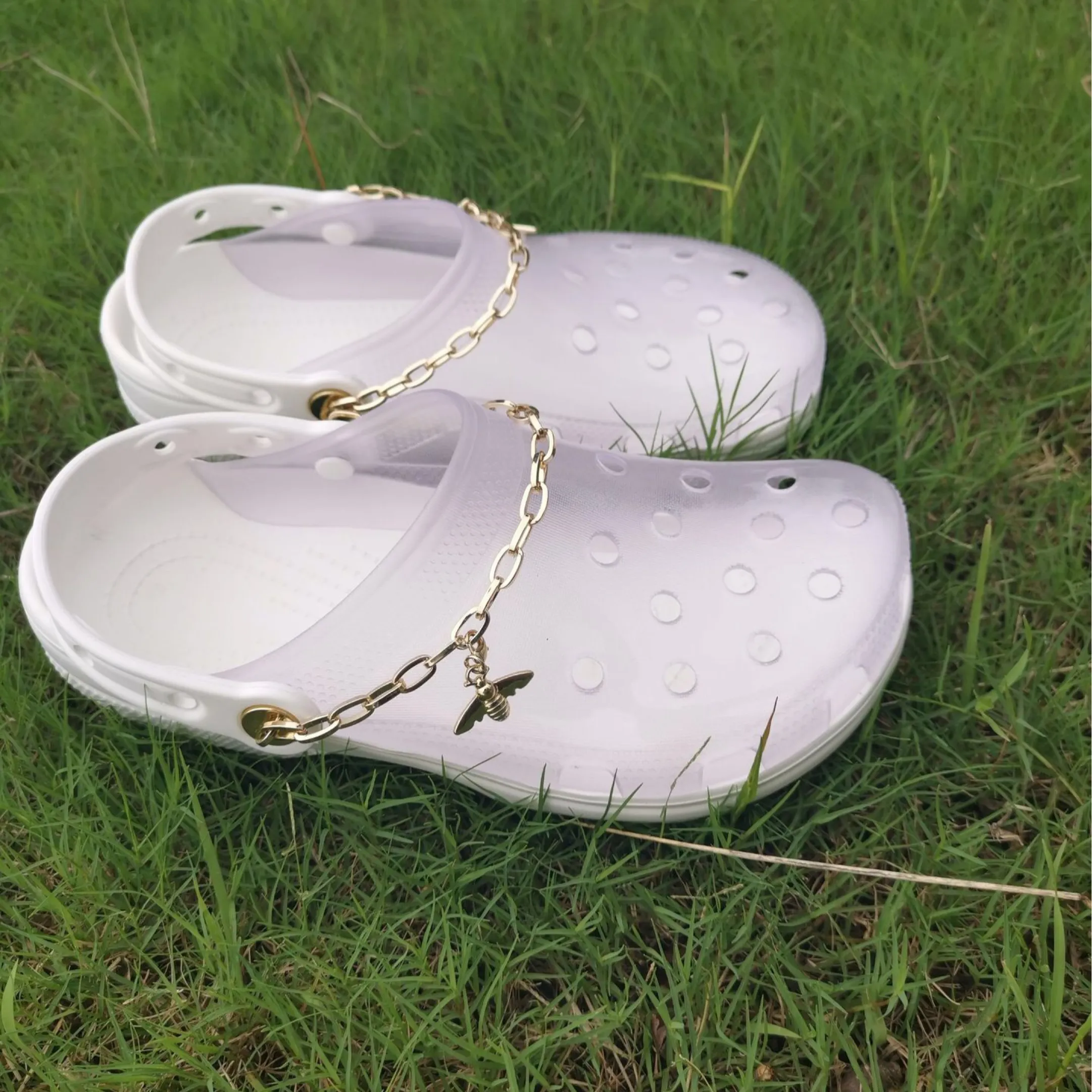 Wholesale Des Sandales Amazon Hot Sale Summer Clear Slide Platform Shoes Jelly Women Clog sandalias