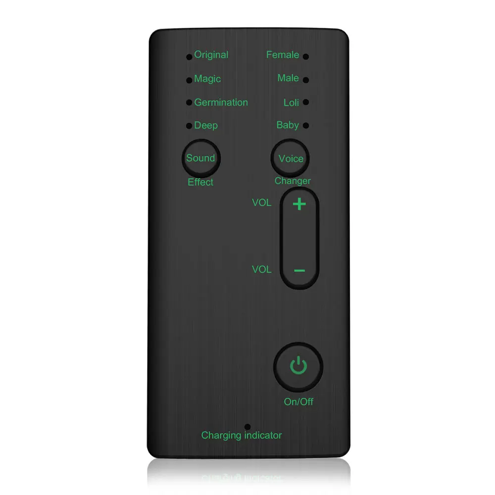 Портативная звуковая карта VC01, устройство для изменения голоса, подходит для прямой трансляции/Караоке/игровых приложений