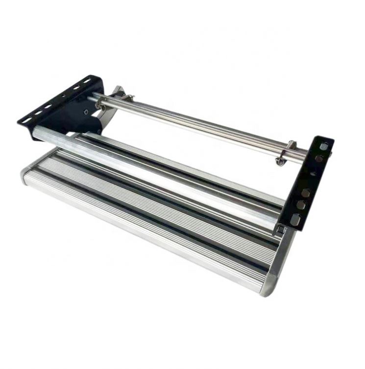 2020 XUHE TB 500MM double Strong bearing capacity, rugged and easy to install Aluminium alloy Caravan folding step for car