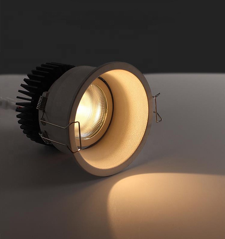 LED Deep Recessed Down Light Adjustable Rotational Die Casting Spotlight