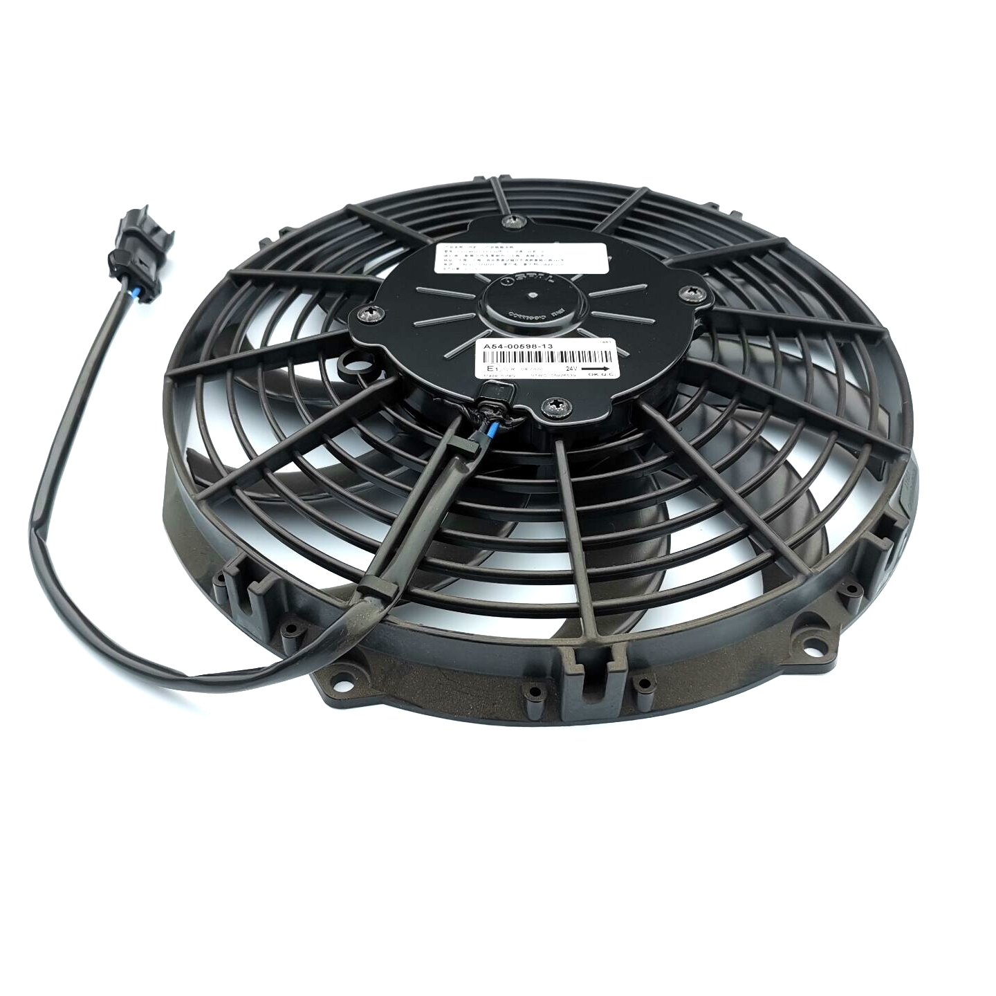 Вентилятор 255mm 24V DC VA11-BP12/C-57S спал вентилятор конденсатора для воздуха по шине CAN coditioner охлаждения
