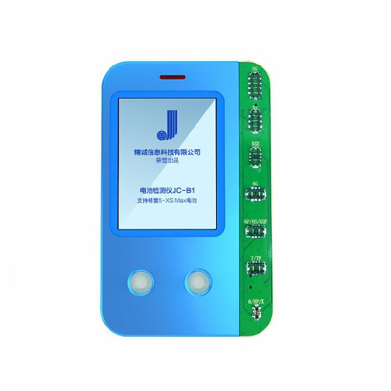 Тестер для ремонта аккумуляторов JC B1, тестовый программатор для iPhone 5/6/6s/7/8/X XS MAX XR, проверка состояния аккумуляторов