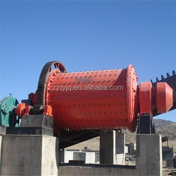 High Efficient Portable Continuous Ball Mill Barrel Ball Grinding Machine 2.8-9t/h gold ore ball mill