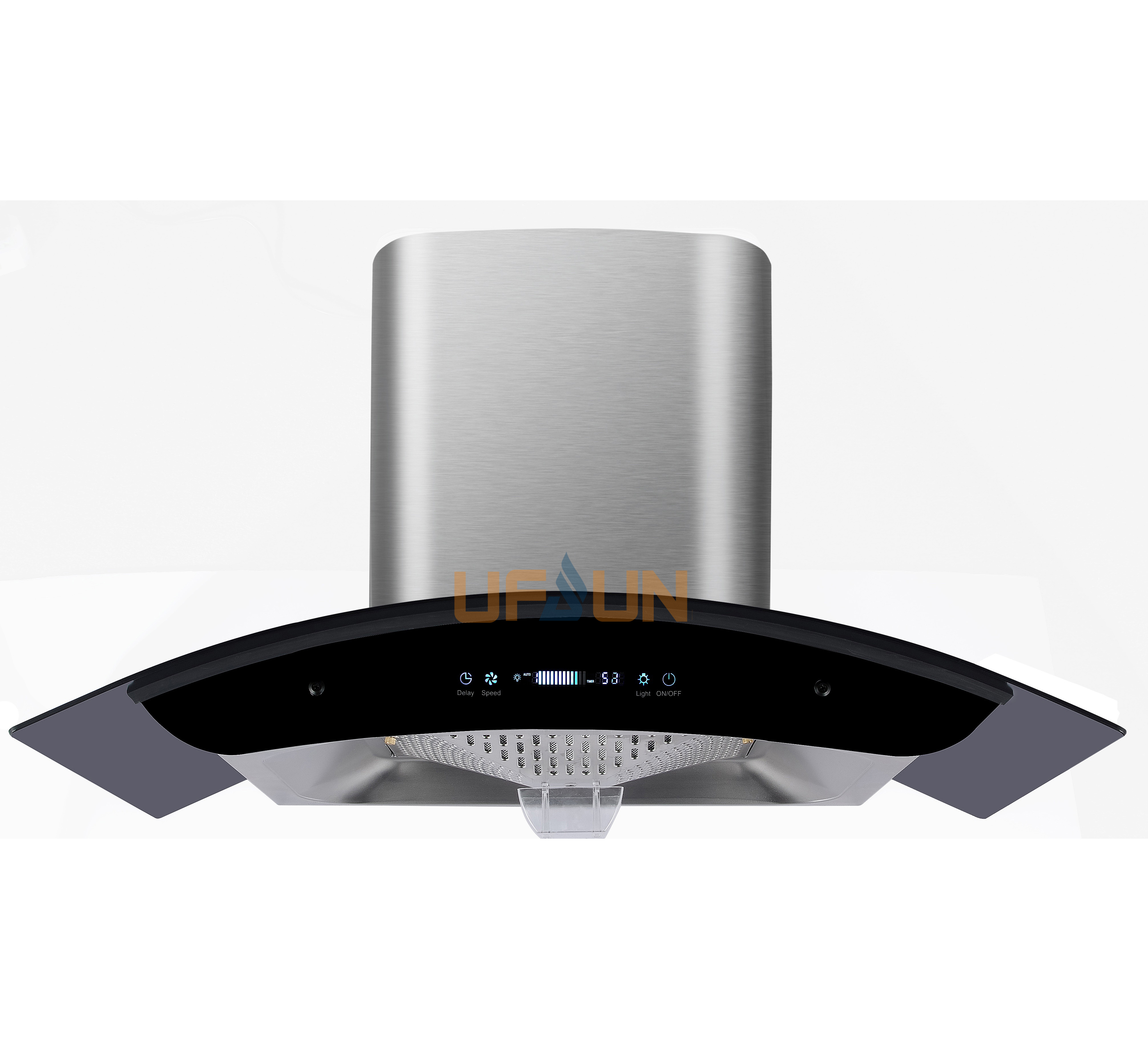 Ufaun выполненный по индивидуальному заказу модные 180w 220v 60/90 см дымоход коммерческий кухонный кран настенный кронштейн для телевизора с кнопком kittchen бытовая техника