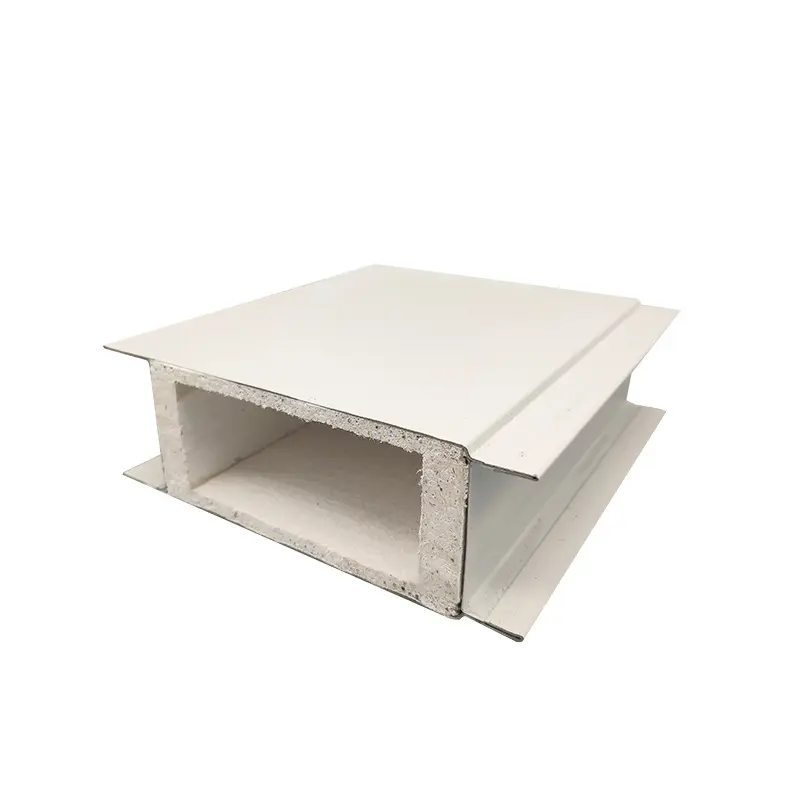 High Quality Hollow Fireproof Glass Magnesium Color Steel Plate Thermal Insulation Clean Room Sandwich Panels