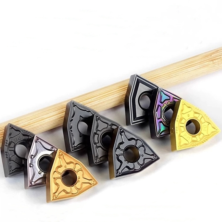 Zhuzhou Cemented Carbide Cutting Tools WNMG080408 CNC carbide turning inserts td-8120mg cnc turning parts machinery