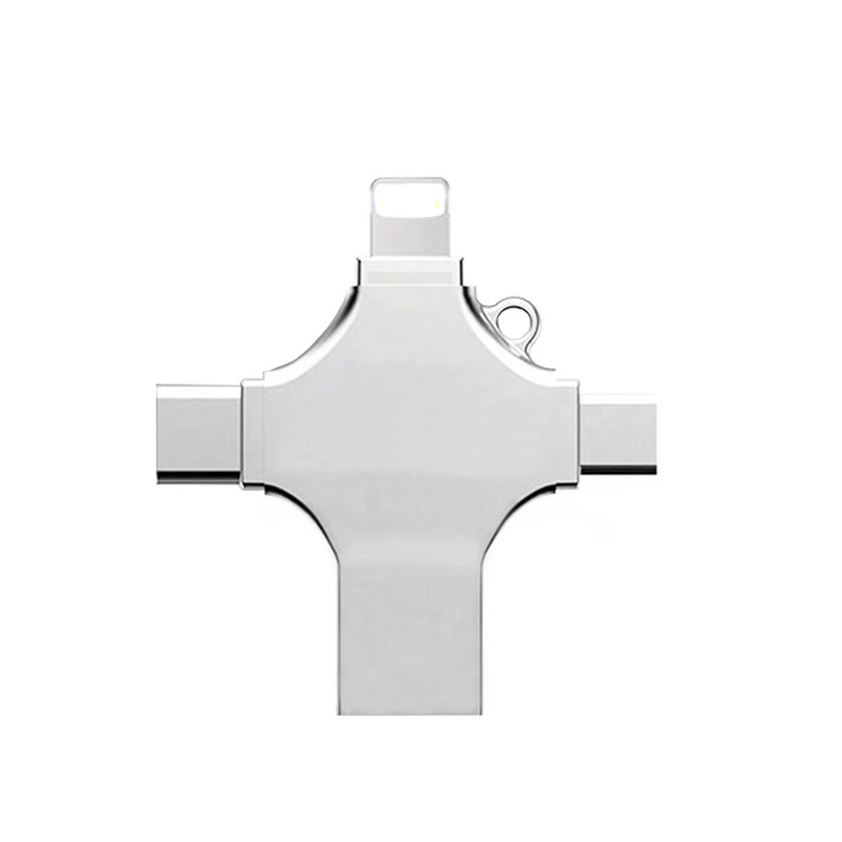 Большой объем памяти Type C micro USB 4 в 1 USB 3,0 Металлический флэш-накопитель/OTG Многофункциональный USB флэш-накопитель