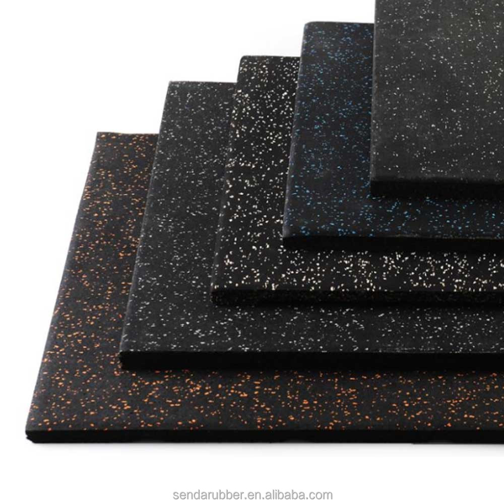 Резиновый коврик-головоломка для спортзала EPDM многоцветный пол для спортзала