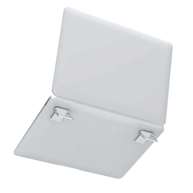 Portable Folding Vertical Foldable Holder Desk Aluminum Adjustable Computer Table Laptop Stand
