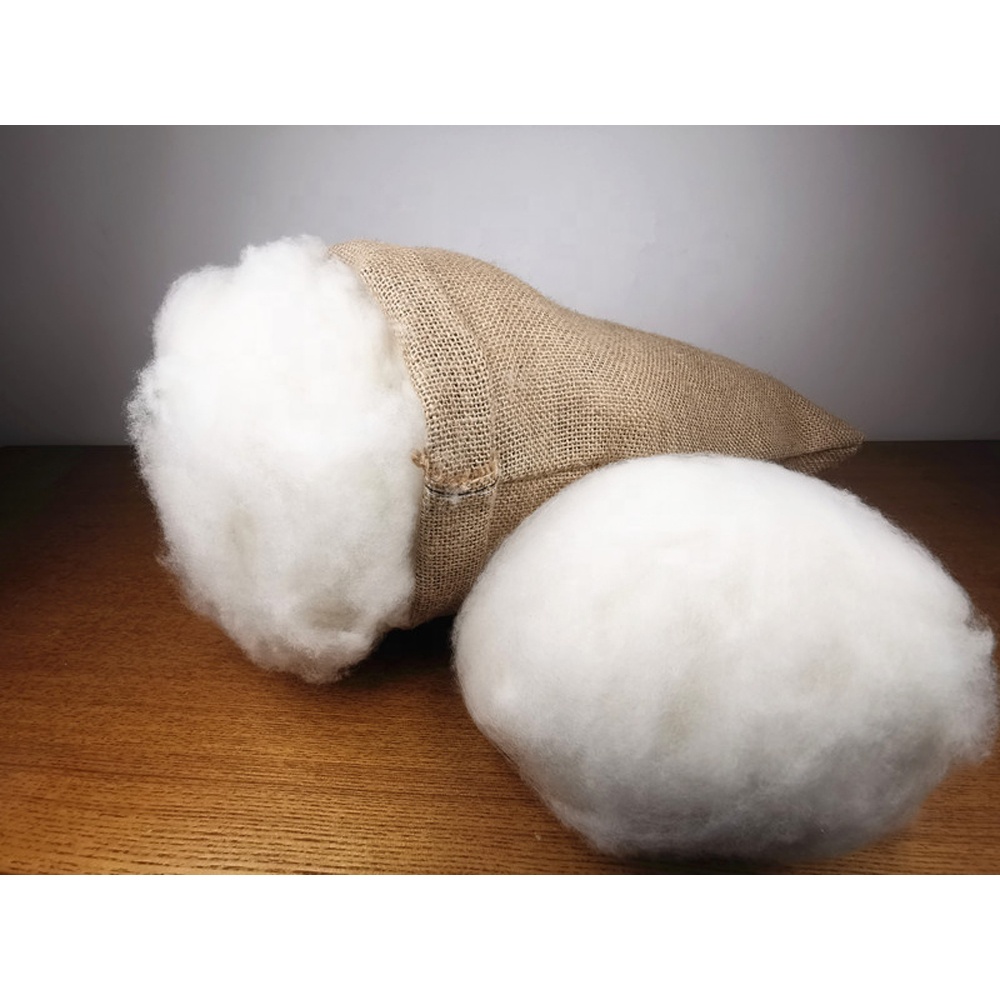 Dehaired натуральный белый козье кашемировое волокно из внутренней mongolia