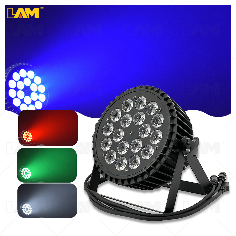 Professional Stage Lighting led light 18x10w RGBW 4in1par light for stage colorful stage equipment