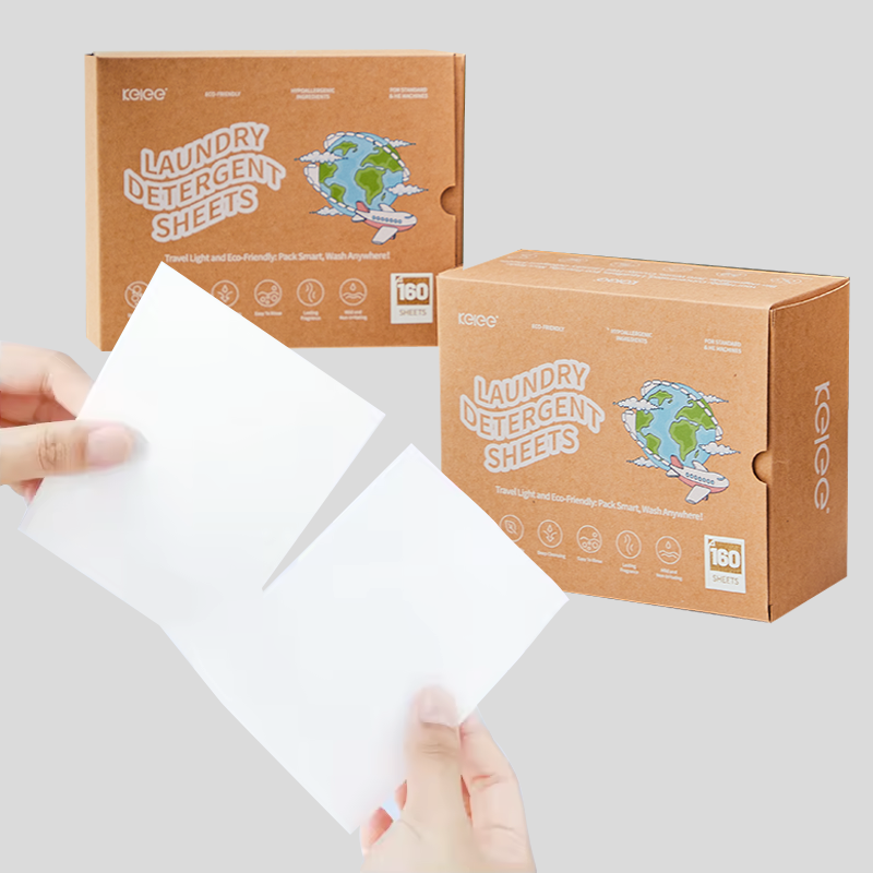Eco Friendly Laundry Detergent Sheets Paper Washing Laundry Sheets Laundry Detergent Tablets