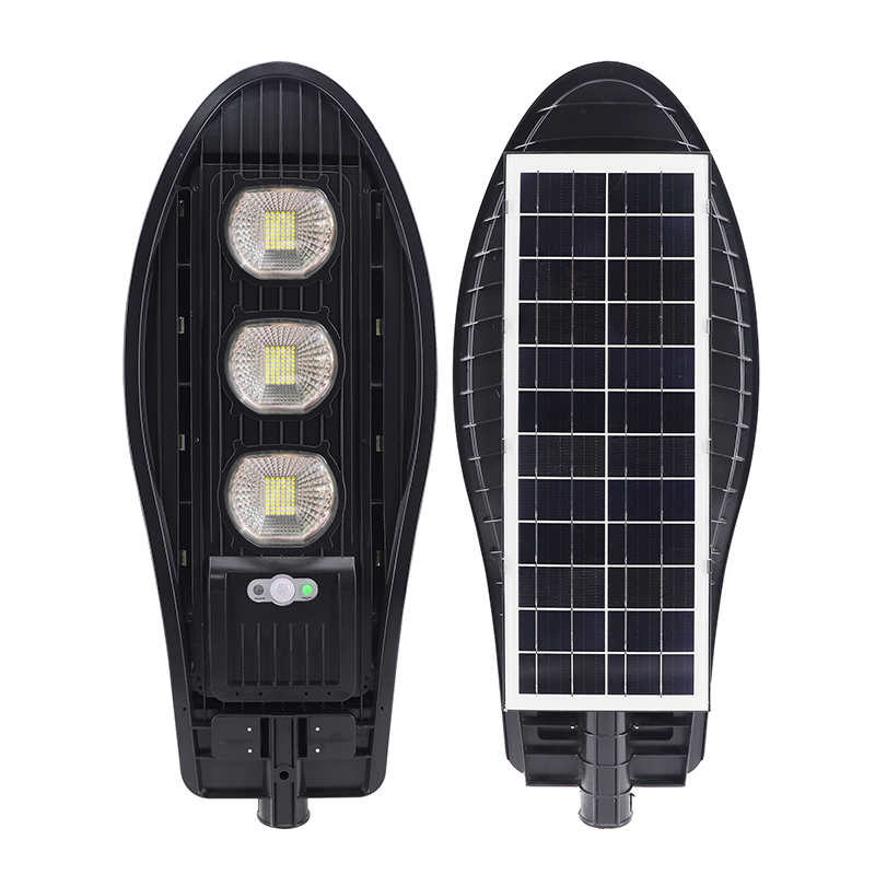 Factory wholesale price high cost performance plastic 90 watt integrated solar street light