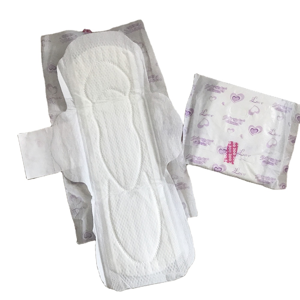 Breathable Disposable feminine pads cotton menstrual sanitary pads for women those days
