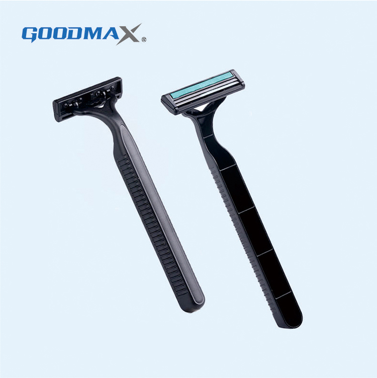 SL-3028L goodmax Безопасная бритва с двойным лезвием для мужчин одноразовые более чем в 5 раз Швеция нержавеющая сталь бедра + ABS 5,2 г