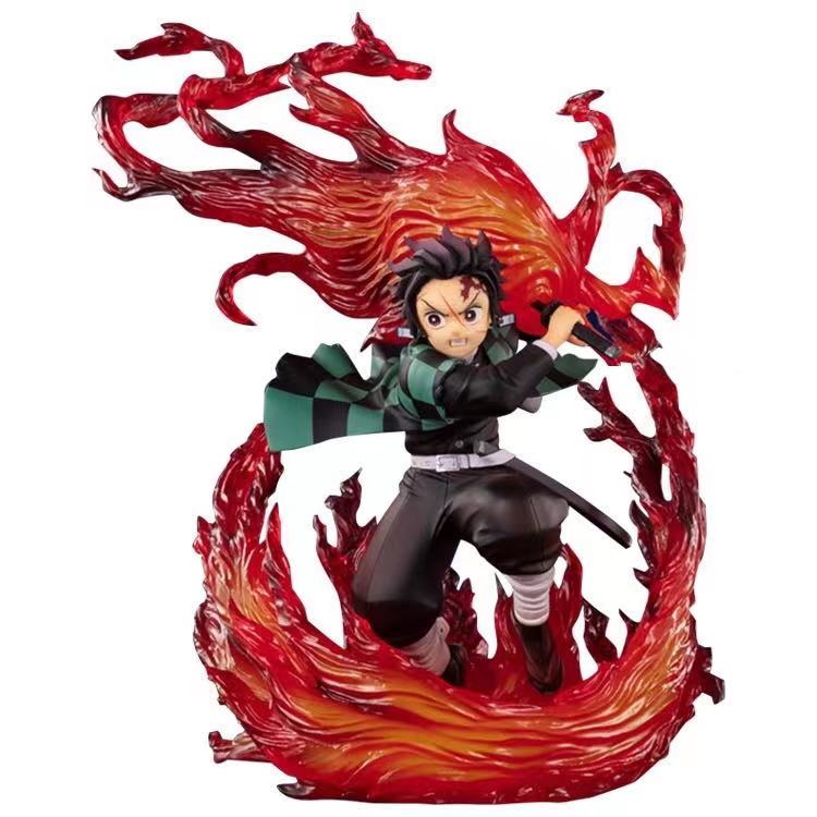Лидер продаж, японское аниме Kimetsu No Yaiba Kamado Tanjirou Demon Slayer, ПВХ фигурка, модель игрушки
