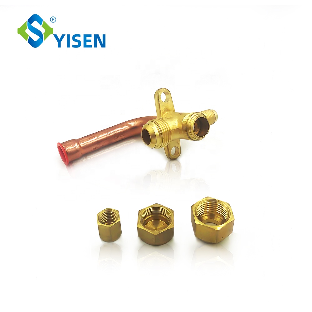 air conditioning valve, bent tube, for refrigeration and air conditioning
