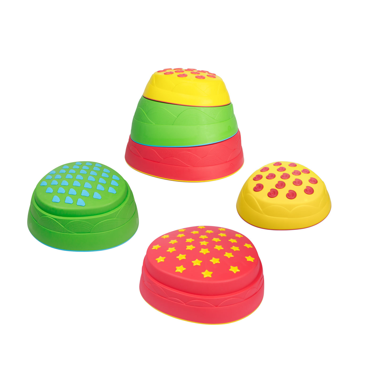 Customizable PP&TPE Sensory Integration Toys Balance Stepping Stones for Kids Home & School Sensory Training Equipment