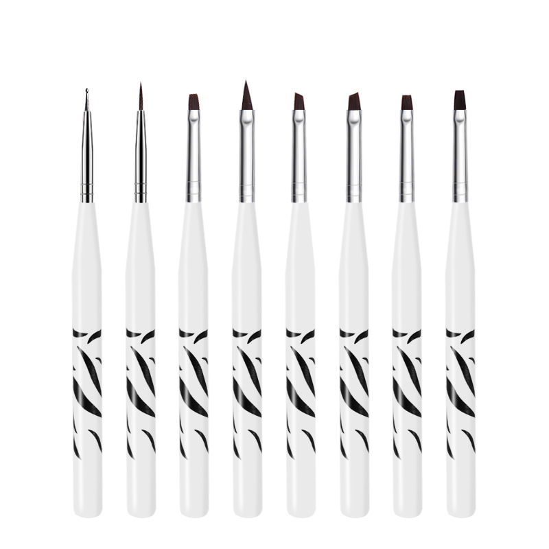OEM custom 100% Pure Kolinsky /Nylon nail acrylic nail art brush set tools manicure salon supplies Nail Brush