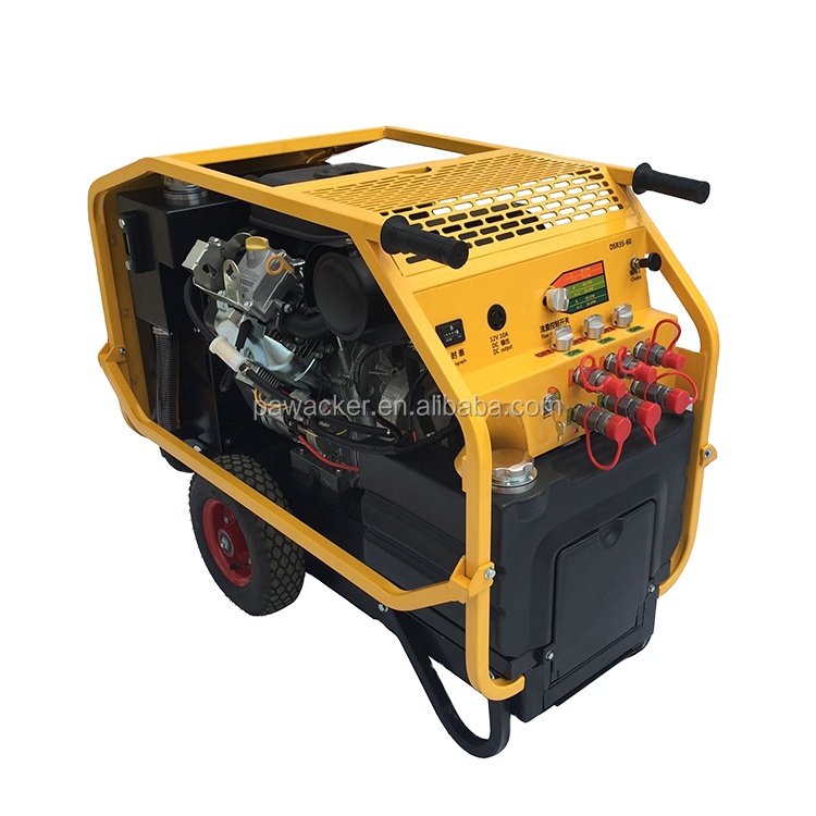 DSR35-80 35HP портативный газовый двигатель, гидравлический блок питания, поставщик