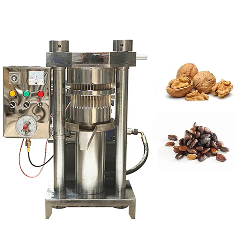 6YZ-150 for small business walnut oil extraction hydraulic sesame cold press machine