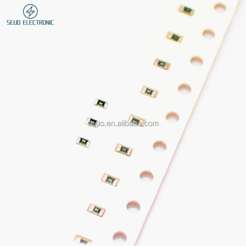 Seuo Бренд SMD быстрая S0603-1200.F медленно и тремя S0603-1200.T одноразовые предохранитель 24V-72V 2A 0603 серии