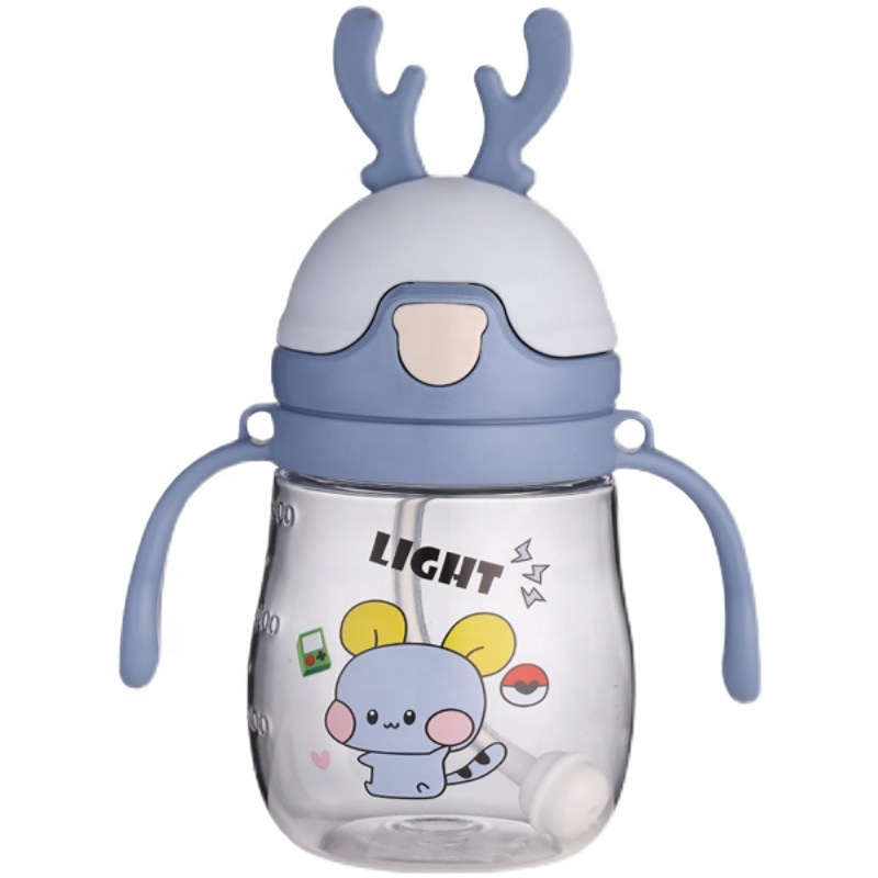 Baby Straw Cup Anti-choke Baby Handle Children's Drinking Cup