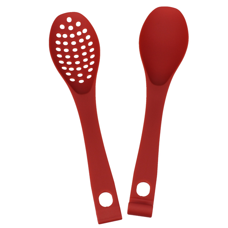 MA331 Salad Tools Serving Nylon Salad Spoon And Slotted spoon