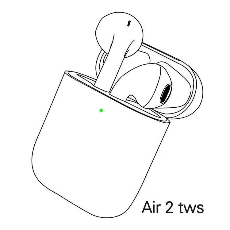 2020 Высокое качество второго поколения Bluetooth gen 2 беспроводные наушники для Air2 pro3 Bluetooth