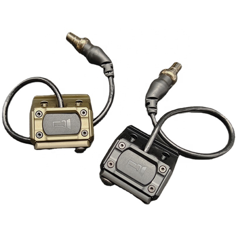 Tactical Hot Button Pressure Remote Switch Metal SF M600 M300 PLHV2 Flashlight Hunting Scout Light Switch