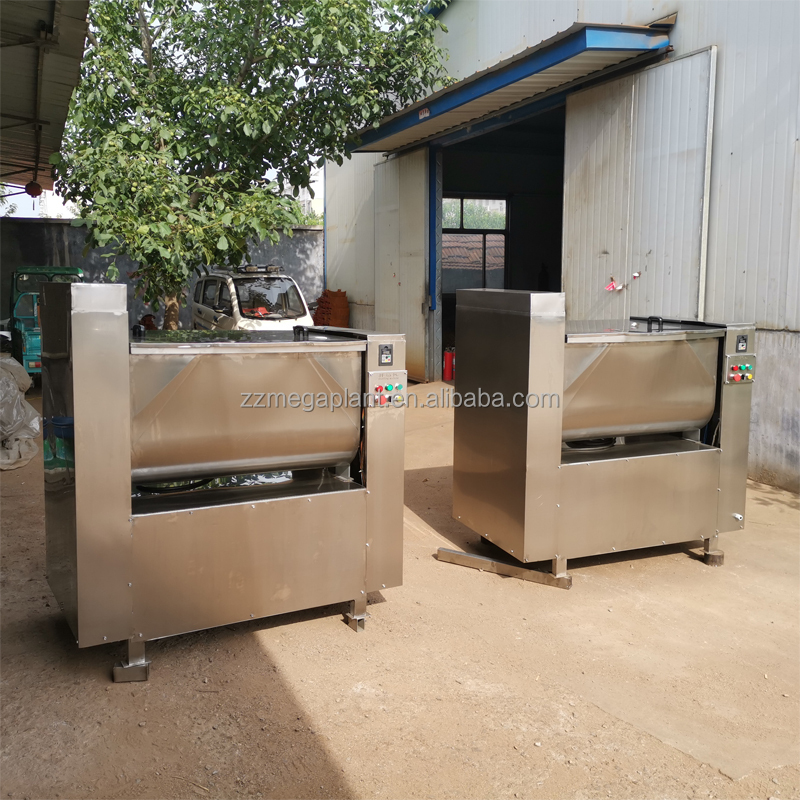 automatic meat mixing machine/ meat mixer machine for sausage fish mud mixing equipment