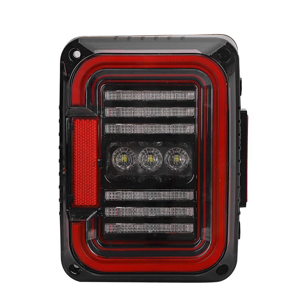 LOYO newes hot sales led rear light 30W drl reversing brake light DOT Approved LED Tail Light for jeep wrangler JK