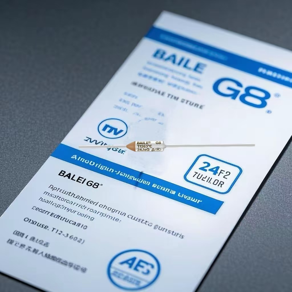 Exquisite appearance G8 type fuse TF rated working temperature of 72 ° C to 263 ° C 250v 25A complete certificate gold supplier