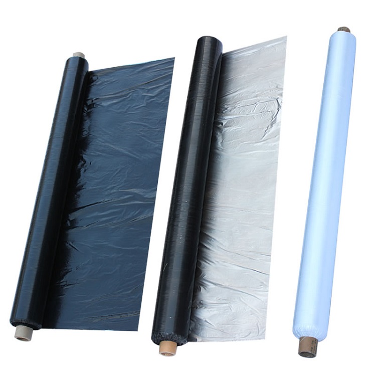 Agriculture Mulch Film Black Plastic Ground Cover Cool Down Insect Control Agricultural Mulch Film