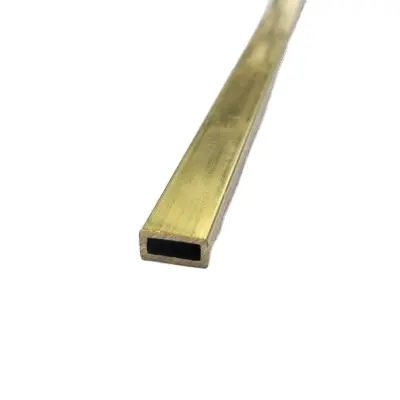 C14500 C14510 ASTM B75 Width 12mm height 17mm rectangular Copper tube pipe s for general engineering  fields