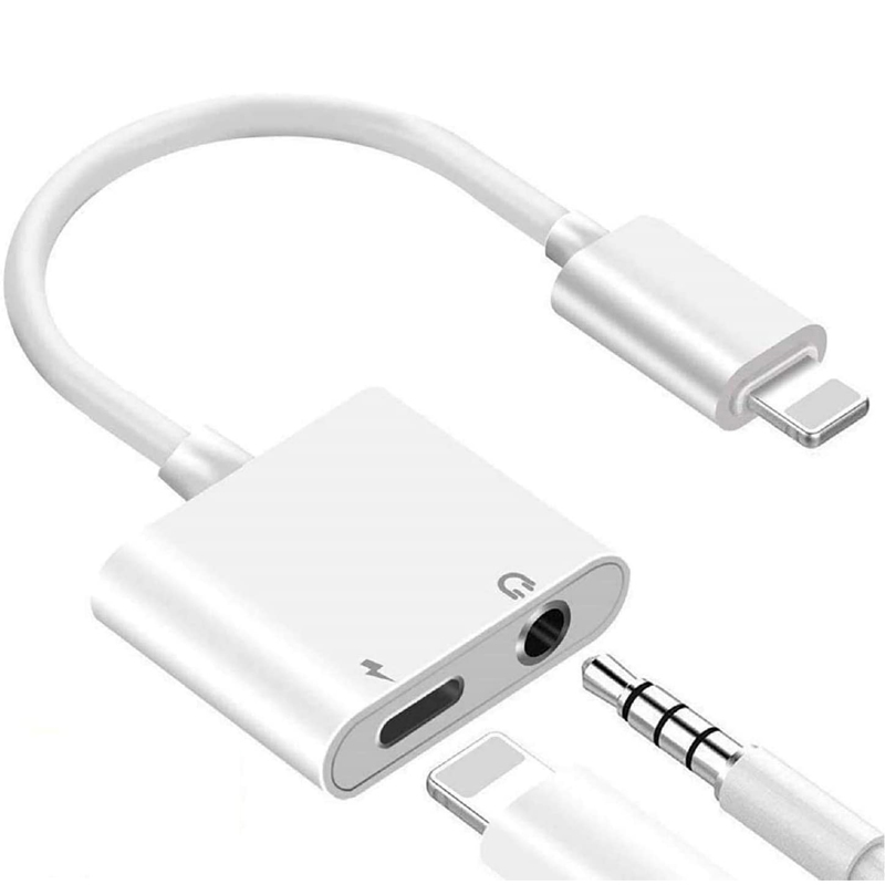 Headphone Adapter 3.5mm Jack Adaptor For Lightning To 3.5 Mm Headphone Jack Audio Adapter 3.5mm For iphone