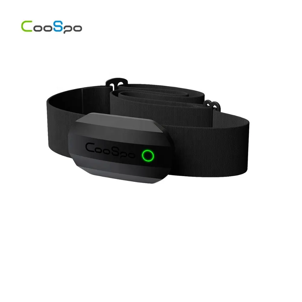 COOSPO Bluetooth and ANT+ Chest Heart Beat Sensor for Cardio