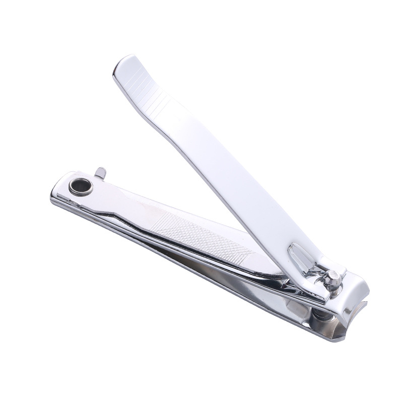 Factory Wholesale 211 Nail Art Manicure With Nail File Silver Large Adult Single Nail Clippers