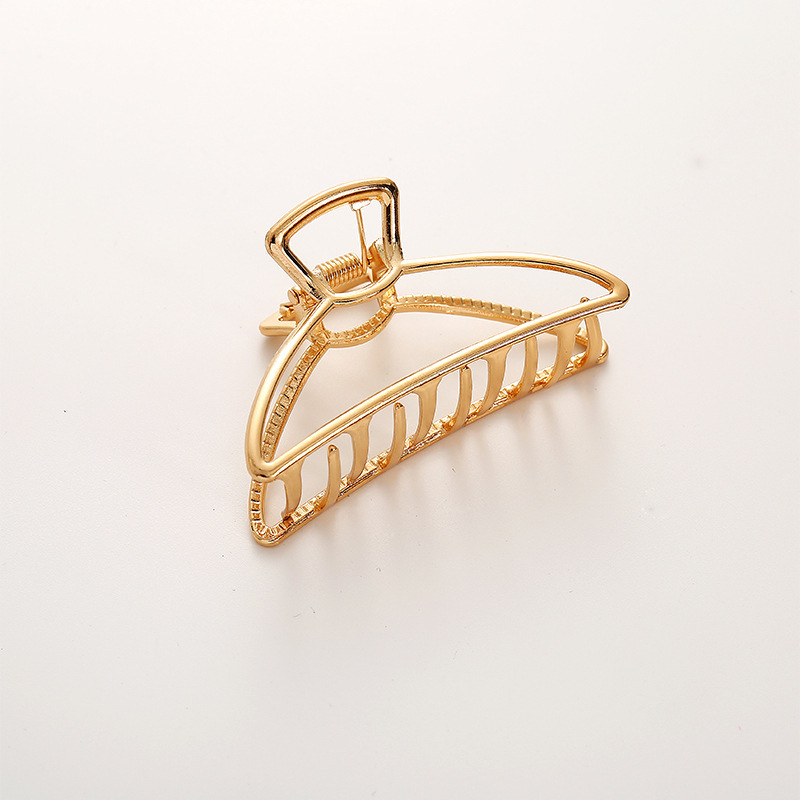 New Fashion Shark Shape hairgrips hair claw jewelry vintage alloy metal Large Hair Claw Clip For Women