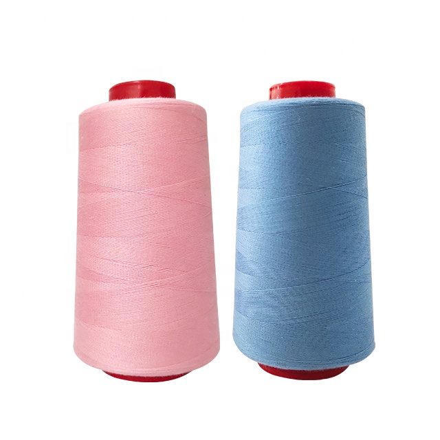 Thread OEM with High Tenacity 100% Polyester Spun 402 for Skirts in Many Colors Available Sewing Threads