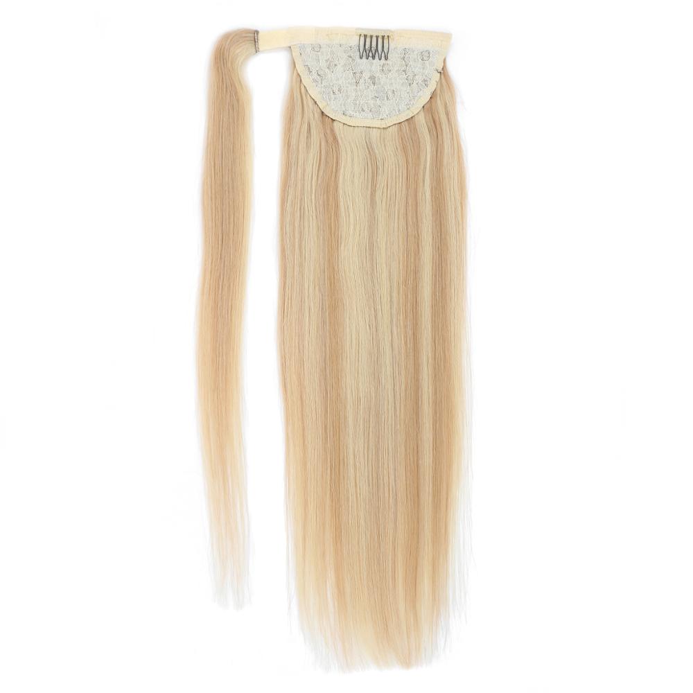 80g 18" cheap price good quality 100% human grade 8A remy Russian hair ponytail