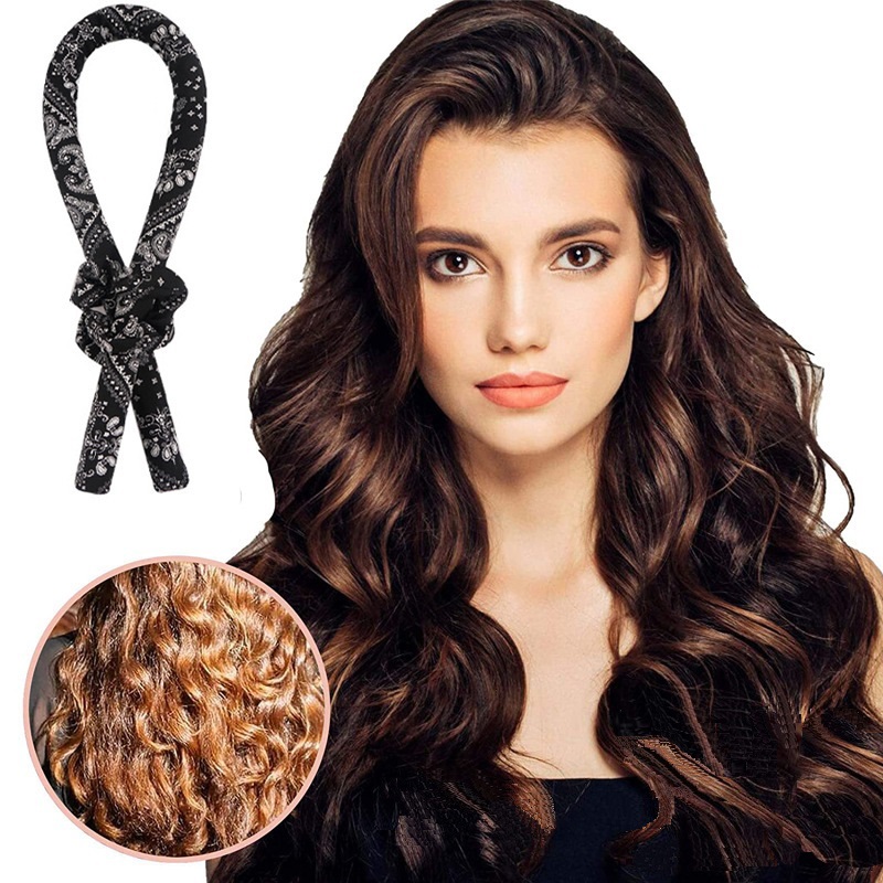No Heat Hair Curler silk heatless curling ribbon silk heatless hair curler ribbon curler curling rod headband
