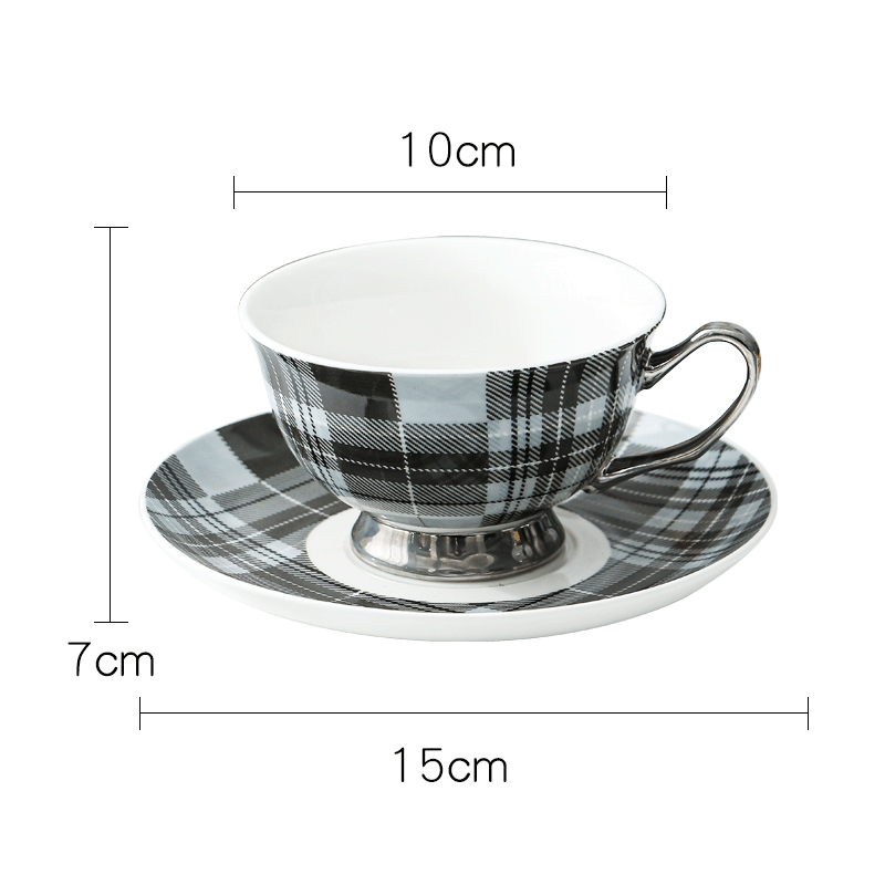 2021 New selling afternoon tea ceramic cup and saucer